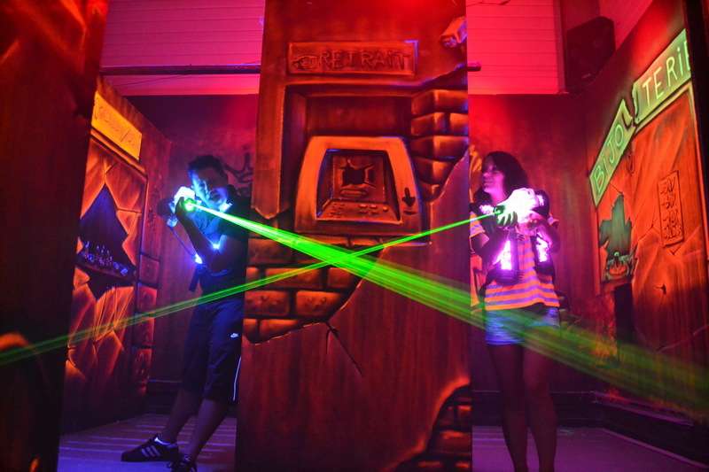 Laser-games