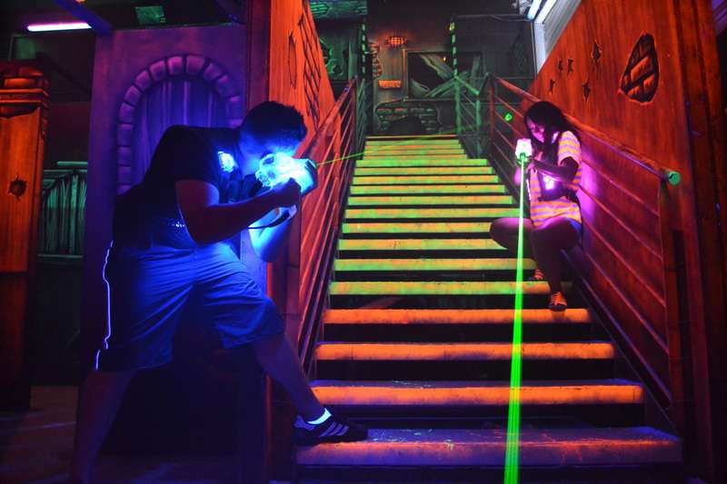 Laser-games